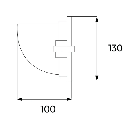 Reflektor LED podtynkowy biały 20W, 1600lm, 4000K