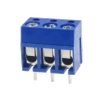 Złącze śrubowe do druku, 3 pola, raster 5mm, wysokość 12,5mm, 300V / 10A, 2,5mm², Degson DG300