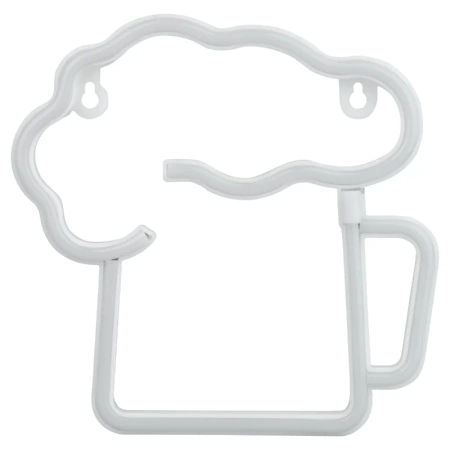 Neon LED "piwo", dekoracja LED 20x20cm zasilanie z baterii lub USB