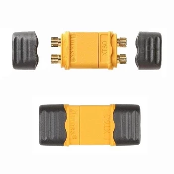 Złącze wysokoprądowe XT60, 2 komplety: wtyki + gniazda + osłony