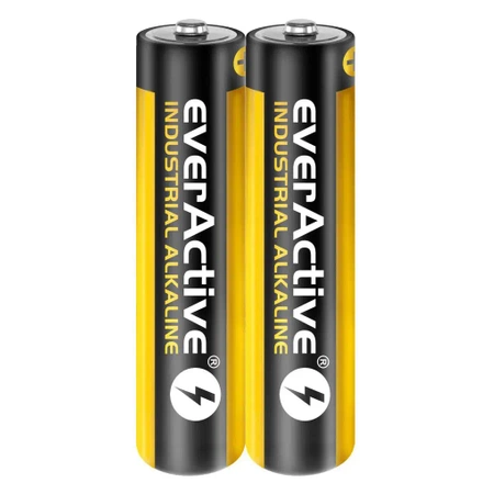 Baterie alkaliczne LR03 / AAA 1,5 V, 2 szt., seria Industrial, everActive