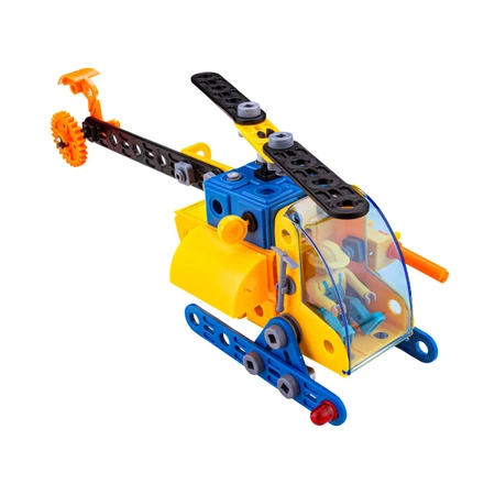 Klocki konstrukcyjne: Maszyny, pojazdy budowlane 6w1