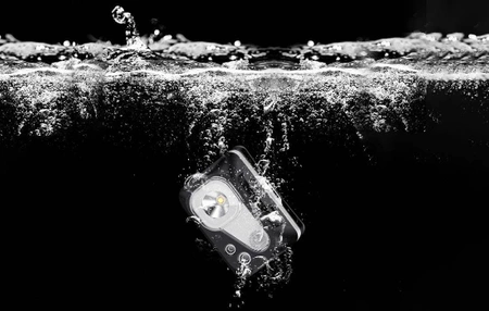 Latarka czołowa SuperFire HL07, USB, 320lm, 90m, IP67