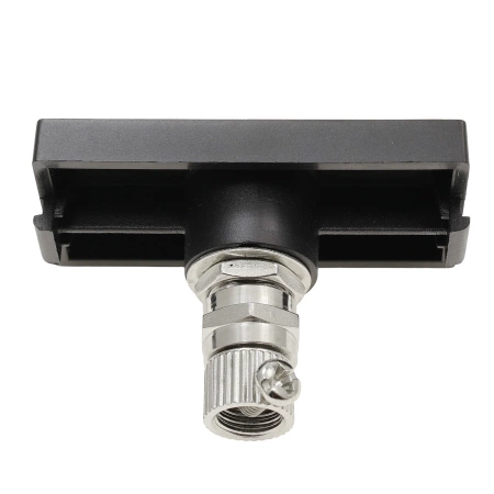 Moduł 1/2 - gniazdo antenowe TV - czarny - kompatybilny z ramkami Tawoia Glass