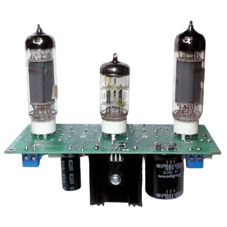 Wzmacniacz lampowy audio EL84SE. Prosty wzmacniacz stereo pracujący w konfiguracji SE- PCB do projektu AVT 6072