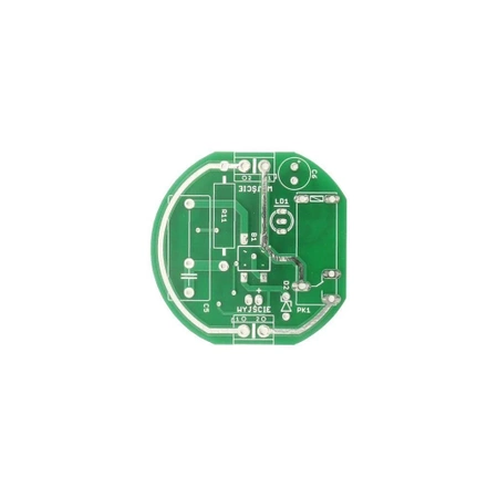 Klaskacz włącznik dźwiękowy 230V z przekaźnikiem - PCB do projektu AVT 3088