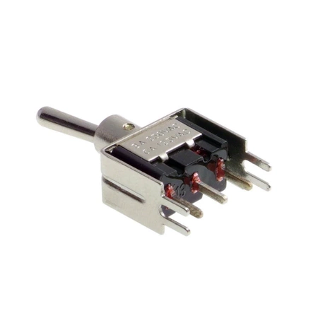 Przełącznik MTS-112-A2T ON-(ON) SPDT 3P pojedynczy