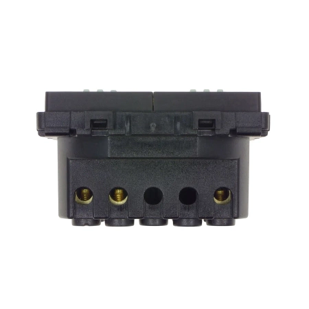 Moduł - Włącznik żaluzjowy / roletowy - czarny - Tawoia Glass