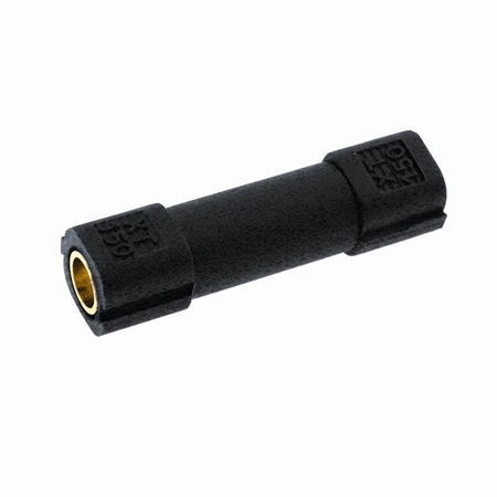Złącze wysokoprądowe XT150, komplet: wtyk + gniazdo w osłonie, czarne