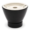 Porcelanowa oprawka natynkowa E27 czarna F510-ZK Ceramic Loft