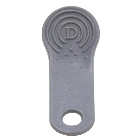 Uchwyt, brelok do pamięci pastylkowej DS1990 - szary