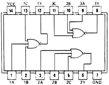 Układ scalony 74LS27 DIP14
