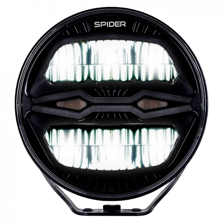 Reflektor drogowy LED X-SPIDER NINJA L3442 okrągły 12/24V 80W IP69K – światło drogowe, pozycyjne i ostrzegawcze