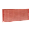 Płytka uniwersalna 10 x 22 cm, jednostronna, raster 2,54 mm, czerwona, PU14