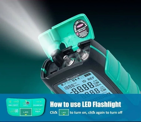 Miernik mocy optycznej światłowodów, Proskit MT-7616