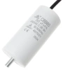 Kondensator rozruchowy do silnika 30uF 450VAC, przewody 15cm, 45x90mm