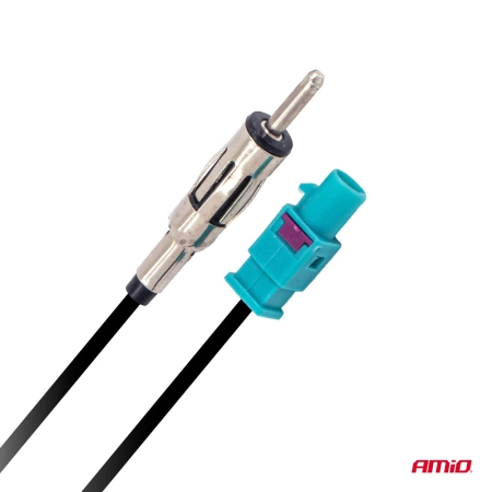 Adapter antenowy Fakra/DIN 5A 12V AMIO 04443