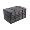 Magazynek szufladkowy modułowy 23x14x12.5cm, 12 szufladek, Konger PX12