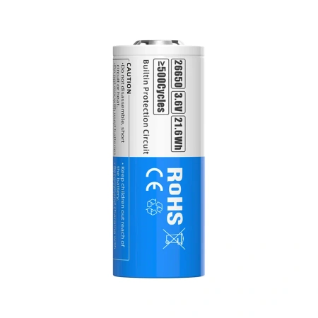 Akumulator Xtar 26650 3,6V Li-ion 6000mAh z zabezpieczeniem