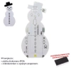Animowany bałwanek LED - zlutowany KIT AVT 1900