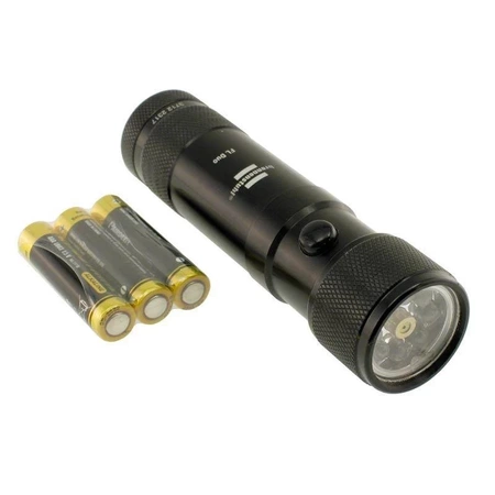 Latarka LED ze wskaźnikiem laserowym