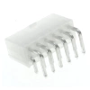 Wtyk ATX 12-stykowy męski kątowy do montażu na PCB, raster 4,20 mm, biały, KWM4505-12R