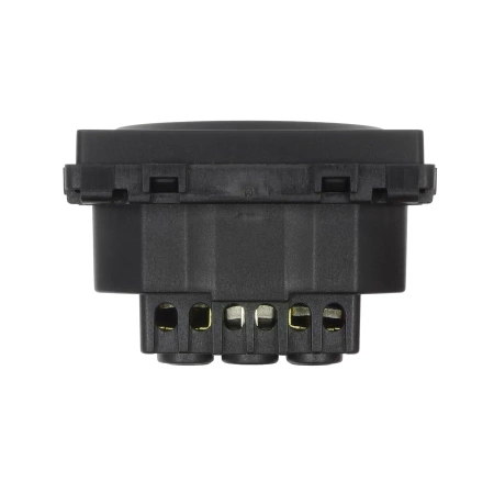 Moduł - gniazdo elektryczne pojedyncze z bolcem - czarne - Tawoia Glass