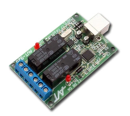 Karta przekaźników na USB - KIT AVT 925