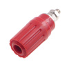 Gniazdo laboratoryjne izolowane 4mm M4, 35/16A, czerwone