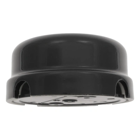 Puszka natynkowa ceramiczna czarna 78x78x35mm Ceramic Classic Loft
