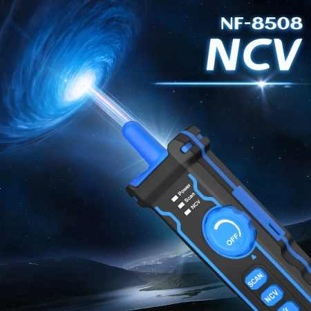 Tester kabli sieciowych LAN i światłowodów 9w1 z PoE, VFL i OPM, Noyafa NF-8508