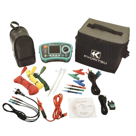 Miernik instalacji elektrycznej, profesjonalny, Kyoritsu KEW6516. MIERNIK Z WZORCOWANIEM