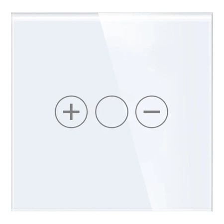 Ściemniacz dotykowy szklany 500W - sterowanie WiFi + Bluetooth - biały - Tawoia Smart Home