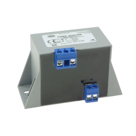 Transformator zalewany TMBZ z mocowaniem [400V/24V - 0,83A]