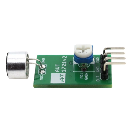 Miniaturowy wzmacniacz mikrofonowy - KIT AVT 1721