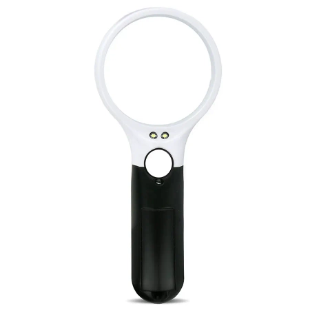 Lupa / szkło powiększające z podświetleniem LED everActive MG-01 (x3/x45)