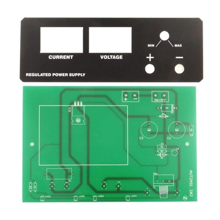 Regulowany zasilacz uniwersalny 1.2 - 13.5V / 1A - PCB do projektu AVT ZASILACZ