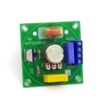 Najprostszy regulator mocy 230V - zlutowany KIT AVT 2210