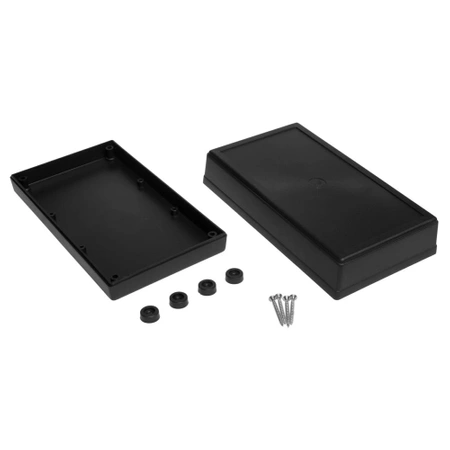 Obudowa uniwersalna Z72, 102,1 × 178,9 × 48,8 mm, ABS, czarna, Kradex