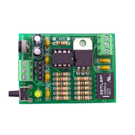 Nadprądowy wyłącznik silnika DC - zlutowany KIT AVT 1623