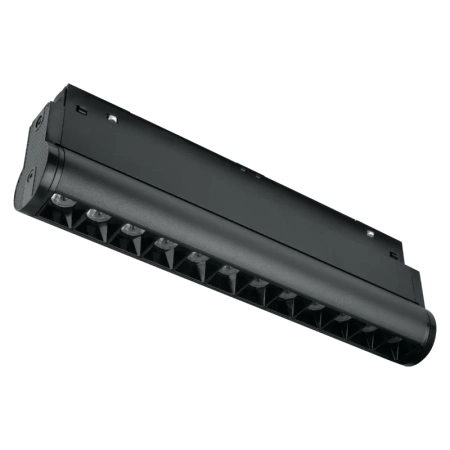 Reflektor szynowy magnetyczny liniowy regulowany 12W czarny M-LINE