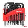 Zestaw kluczy imbusowych i TORX 22 szt, AMIO-04297