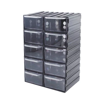 Magazynek szufladkowy modułowy - 10 szufladek, Konger PP210