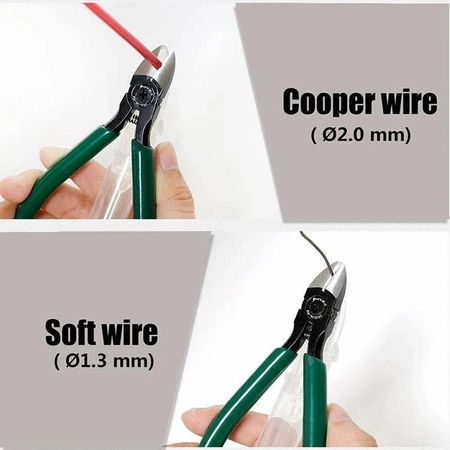 Szczypce PM-905FHC obcinaczki Cu 2mm / stal 0.8mm 128mm Proskit