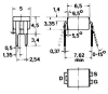 IRFD120 - tranzystor unipolarny N-MOSFET, 100 V, 1 A, Rds 0,3 om, DIP-4