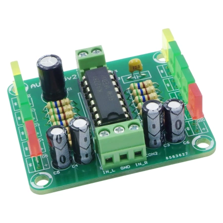 Wskaźnik wysterowania stereo 2×5 LED do audio - KIT AVT 2375