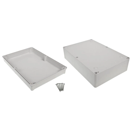 Obudowa 190x280, h=95mm jasna, Z95