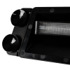 Lampa błyskowa LED do pojazdu, na przyssawki, 24 LED, światło niebieskie, przyssawki, R65 R10, 12V/24V, LW0055