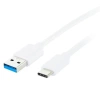 Kabel USB-A - USB-C, 2 m, biały, Blow