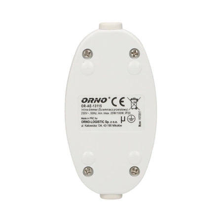 Ściemniacz na kabel 230V AC